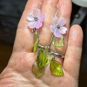 3/$25 Floral Drop Earrings
